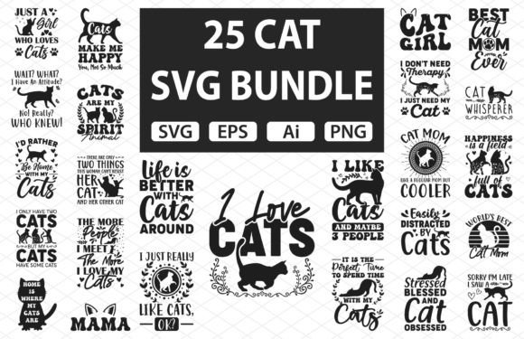 25 Cat Svg Bundle Review for Embroidery Projects