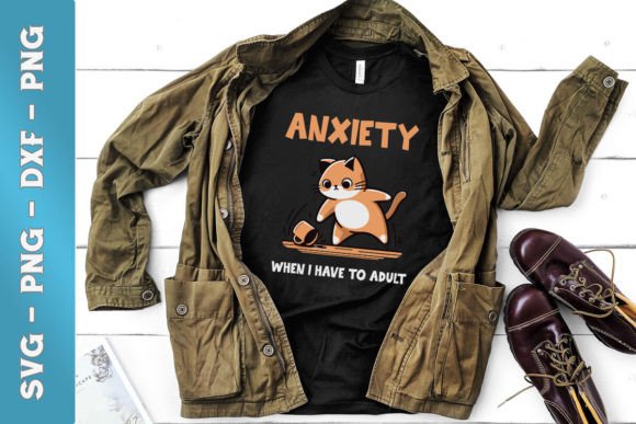 Anxiety When Adult Cat SVG Review