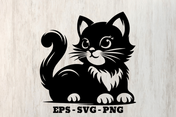 Cat Silhouette Cat SVG Review for Embroidery Projects