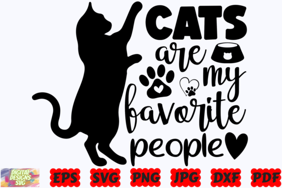 Cats Are My Favorite People SVG Review