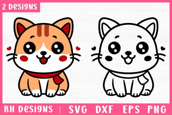 Cute Cat SVG Cut File Review for Embroidery Projects