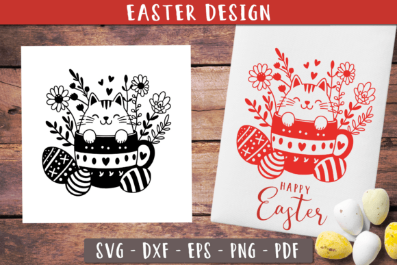 Cute Cat Svg Easter Kitchen Towel Design Review