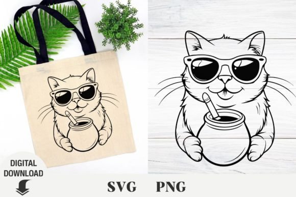 Cute Cat Svg for Embroidery Projects