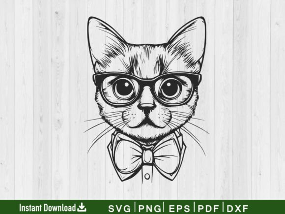 Cute Cat SVG for Embroidery Projects