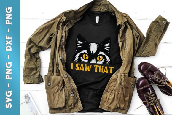 Funny Cat I Saw That Karma Cat SVG Review