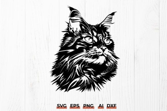 Maine Coon Cat SVG Review