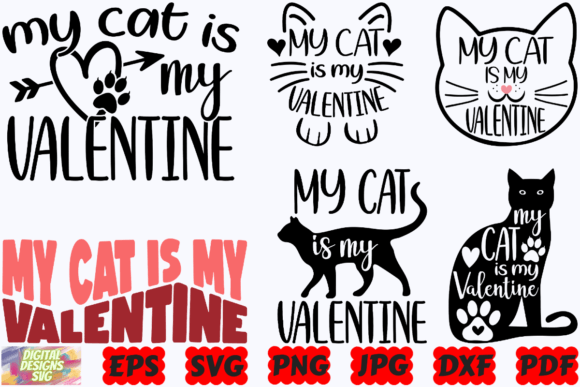 My Cat is My Valentine SVG Review