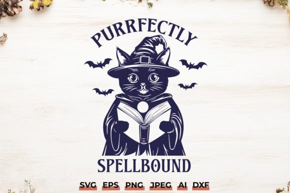 Purrfectly Spellbound Halloween Cat SVG Review