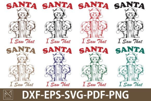 Santa I Saw That Cat SVG Bundle Review
