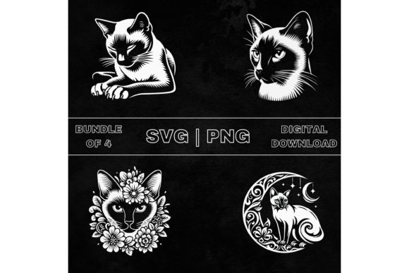 Siamese Cat SVG Bundle Review for Embroidery Projects
