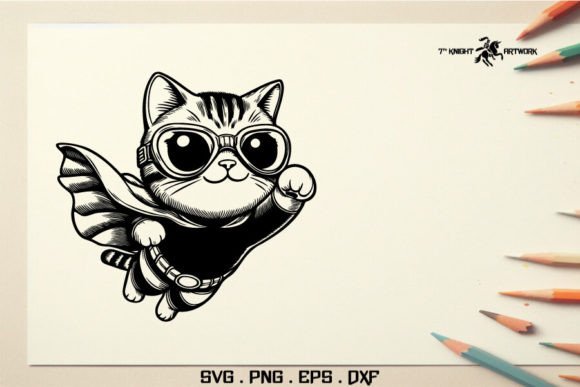 Super Cat Svg Review for Embroidery Projects